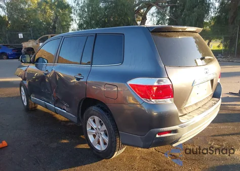 2012 Toyota Highlander from USA, damaged, VIN 5TDZA3EHXCS023565